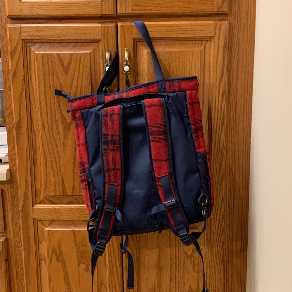 Reserved for @patterdo

United by Blue Red and Blue Plaid Backpack / Tote - Picture 3 of 6